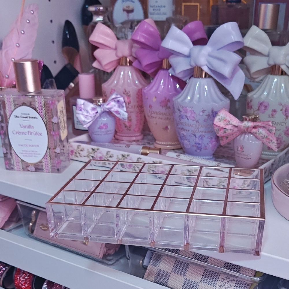 Clear Acrylic Makeup Organizer